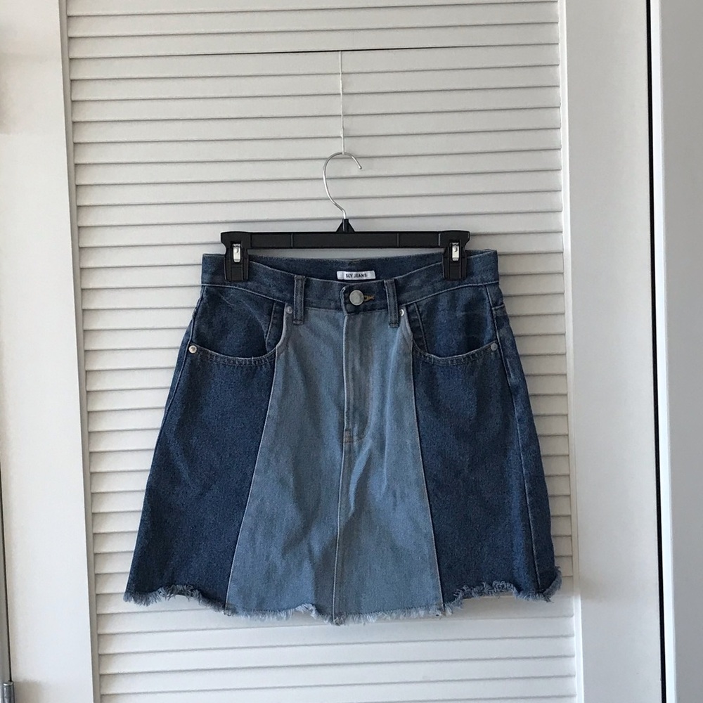 Sly denim skirt